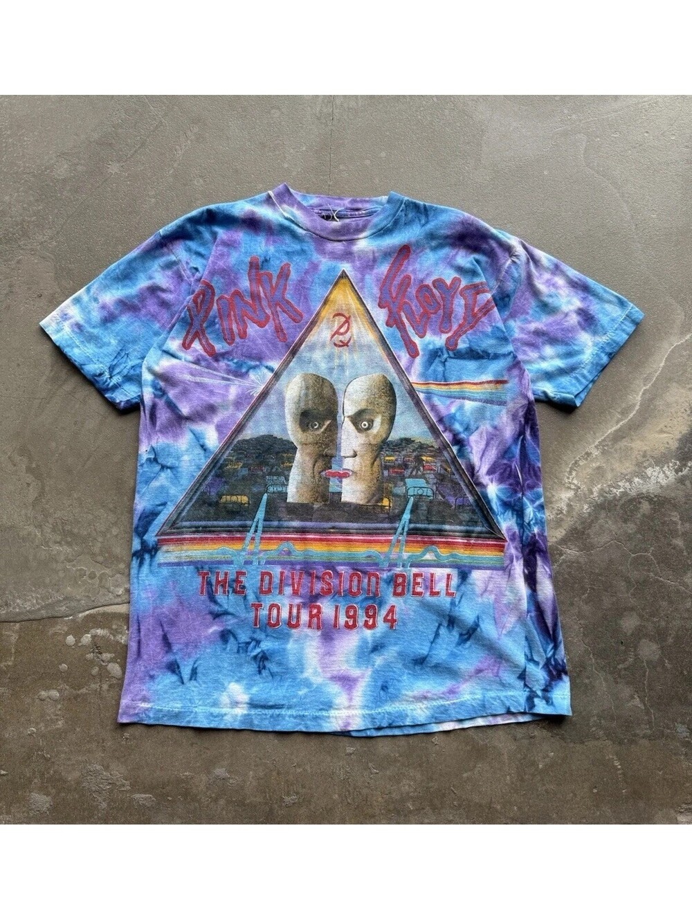 Pink Floyd 1994 North America Division Bell Tour Shirt Vintage 90s Size XL
